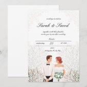 Telegram "Droombruiloft" Kaart (Voorkant / Achterkant)