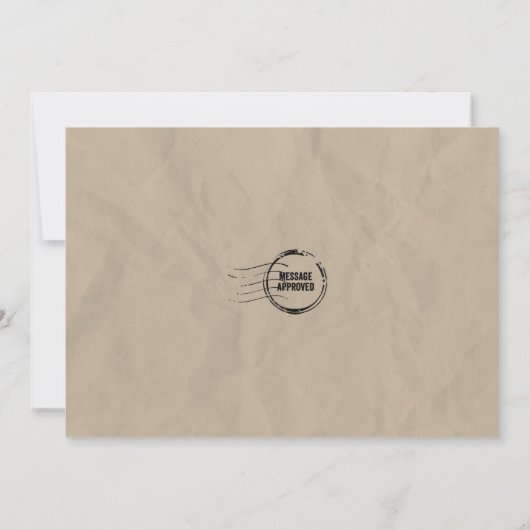 Telegram Kaart (Achterkant)