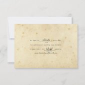 Telegram Libs-responskaart RSVP Kaartje (Achterkant)