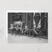 Telegram Messengers, 1910 Briefkaart (Voorkant / Achterkant)