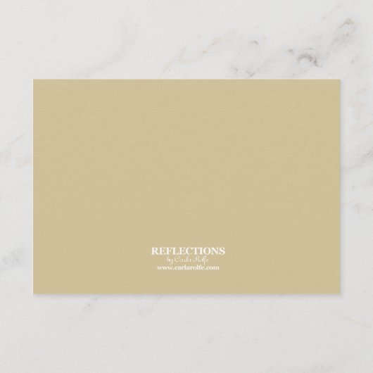 Telegram Style Wedding Reception Enclosure Informatiekaartje (Achterkant)