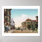 Telegraph Ave., Berkeley, California Postc Poster (Voorkant)