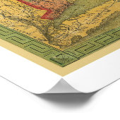 Telegraph Boston Railroad Map 1854 Poster (Hoek)