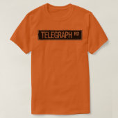 Telegraph Road stencil effect T-shirt (Design voorkant)