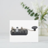 TelegraphKey082609 Briefkaart (Staand voorkant)