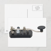 TelegraphKey082609 Briefkaart (Voorkant / Achterkant)