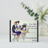 Telegraphless Briefkaart (Staand voorkant)