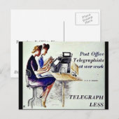 Telegraphless Briefkaart (Voorkant / Achterkant)