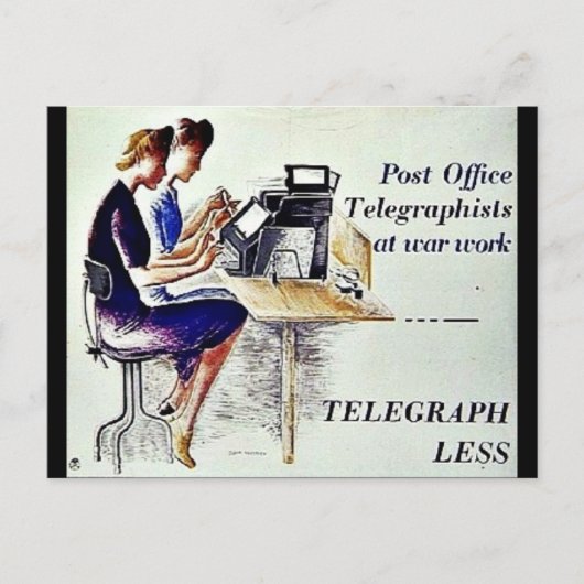 Telegraphless Briefkaart (Voorkant)