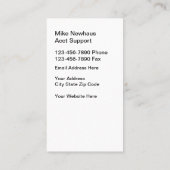 Telehealth Online Medical Services Visitekaartje (Achterkant)