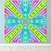 telekinese canvas afdruk (Insitu (Houten vloer))