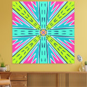 telekinese canvas afdruk (Insitu (Woonkamer))