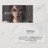 telekinetisch quantum gespecialiseerd visitekaartj visitekaartje (Voorkant / Achterkant)