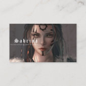 telekinetisch quantum gespecialiseerd visitekaartj visitekaartje (Voorkant)