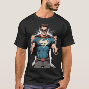 Telekinetische Superheld T-shirt Design