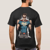 Telekinetische Superheld T-shirt Design (Achterkant)