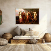 Telemachus en de Nymfs van Calypso Poster