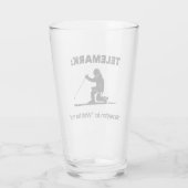 Telemark: Noors voor "Wacht op mij" Glas (Achterkant)