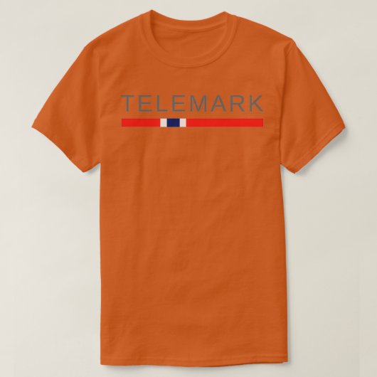 Telemark Noorwegen T-shirt (Design voorkant)