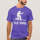 Telemark Skiing Snob T-shirt (Voorkant)