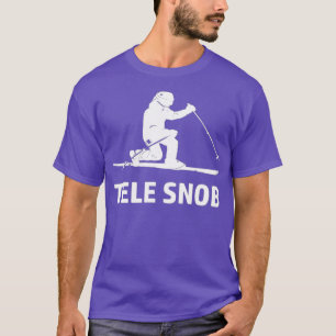 Telemark Skiing Snob T-shirt