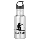 Telemark Skiing Snob Waterfles (Voorkant)