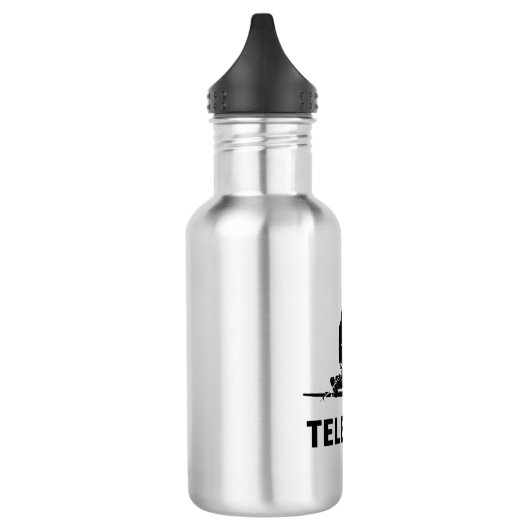 Telemark Skiing Snob Waterfles (Links)