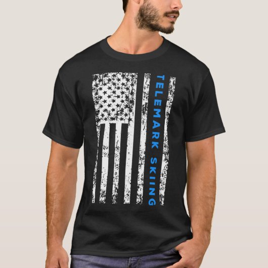 Telemark Skiing T-shirt (Voorkant)