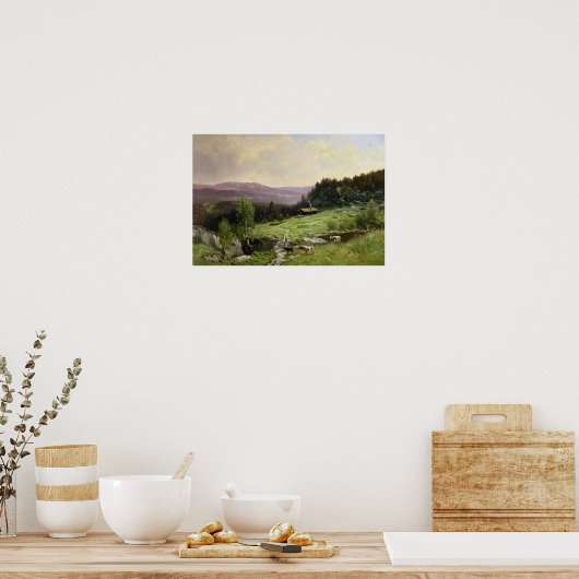 Telemark, Zuid-Noorwegen Poster (Keuken)