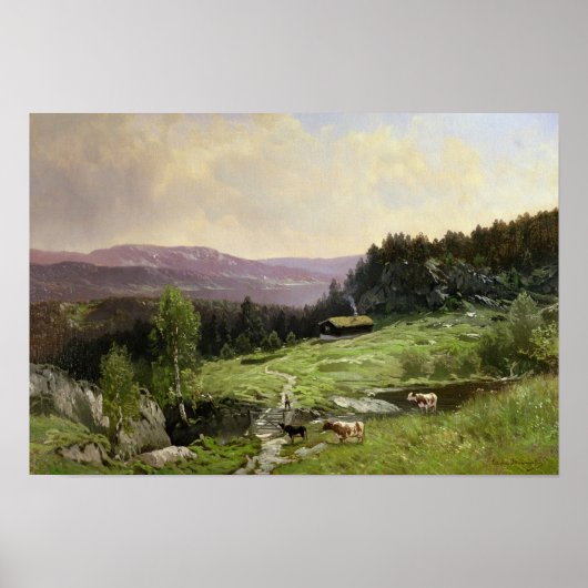 Telemark, Zuid-Noorwegen Poster (Voorkant)