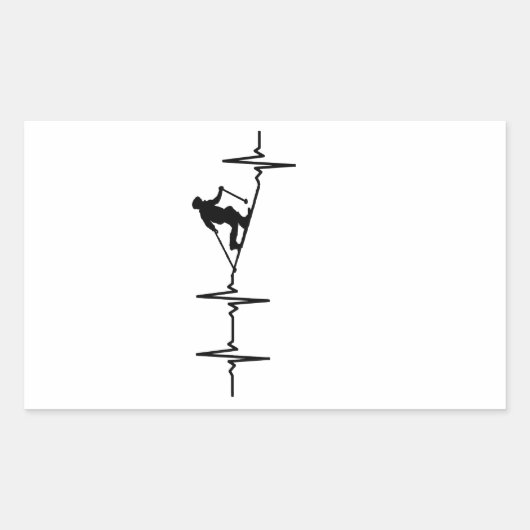 Telemarkering Rechthoekige Sticker (Voorkant)