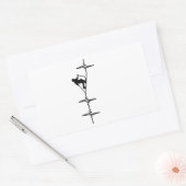 Telemarkering Rechthoekige Sticker (Envelop)