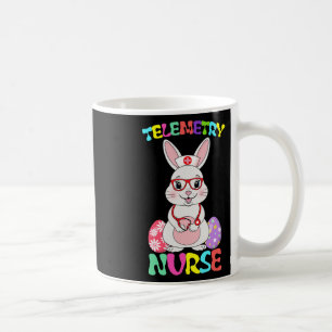 Telemetrie Verpleegster Bunny Paasdag Stethoscoop Koffiemok