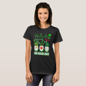 Telemetry Nurses Love Shenanigans Funny Gnome St. T-shirt (Voorkant volledig)