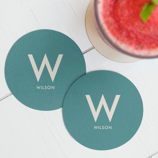 Telen Mozaïek Persoonlijk Feest Ronde Kartonnen Onderzetter