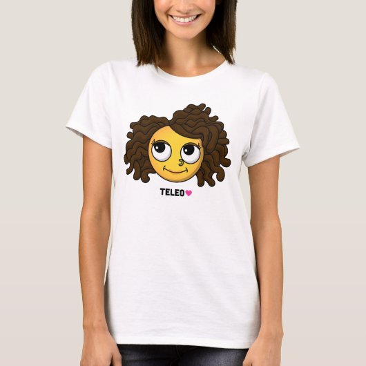 TELEO Emoji (het is klaar) Custom Women's T-shirt (Voorkant)