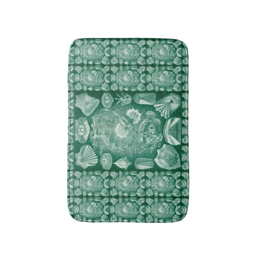 Teleostei schelpen en vissen van Ernst Haeckel Badmat (Voorkant Verticaal)