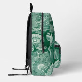 Teleostei schelpen en vissen van Ernst Haeckel Bedrukte Rugzak (Links)