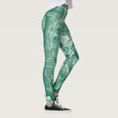 Teleostei schelpen en vissen van Ernst Haeckel Leggings (Rechts)