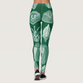 Teleostei schelpen en vissen van Ernst Haeckel Leggings (Achterkant)