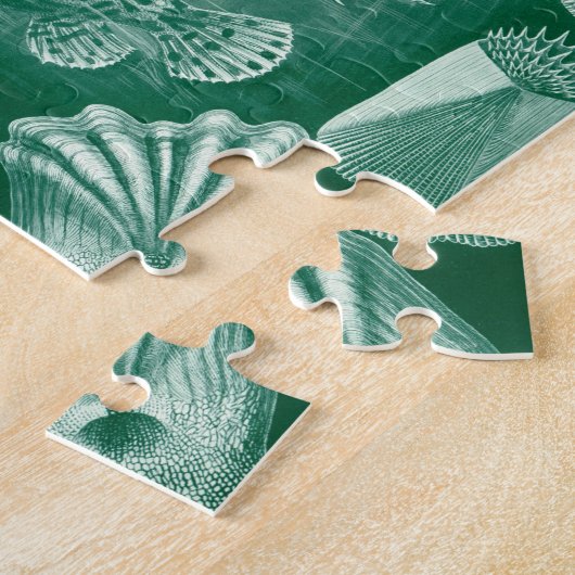Teleostei schelpen en vissen van Ernst Haeckel Legpuzzel (Zijkant)