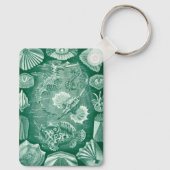  Teleostei schelpen en vissen van Ernst Haeckel Sleutelhanger (Achterkant)