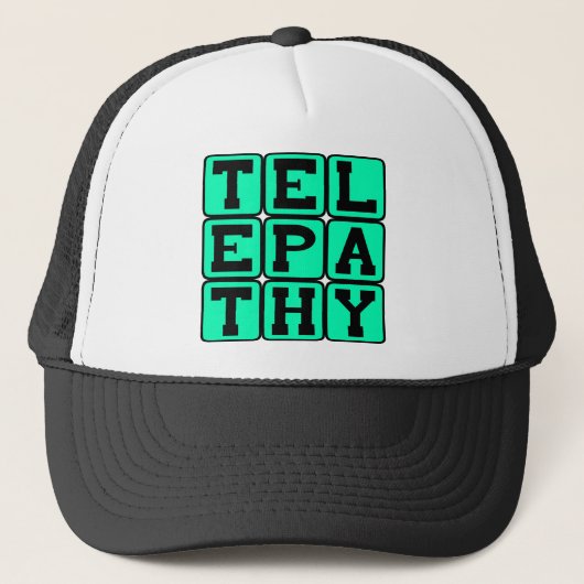 Telepathie, Geesten Lezen Trucker Pet (Voorkant)