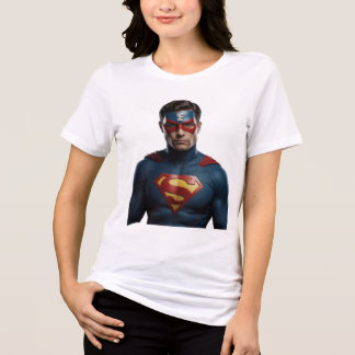 telepathische superheld Tri-Blend shirt