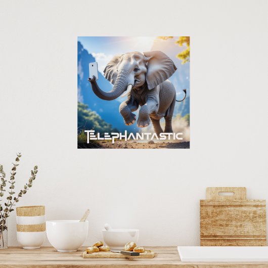 TELEPHANTASTIC - POSTER (Keuken)