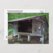Telephone Pioneers Shelter Appalachian Trail Briefkaart (Voorkant / Achterkant)
