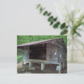 Telephone Pioneers Shelter Appalachian Trail Briefkaart (Staand voorkant)