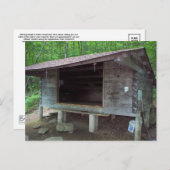 Telephone Pioneers Shelter Appalachian Trail Briefkaart (Voorkant / Achterkant)