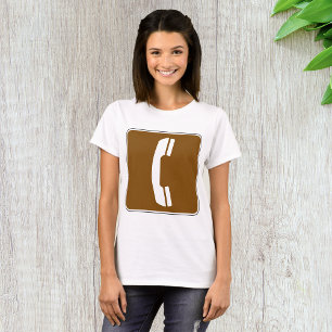 Telephone Road Sign T-shirt