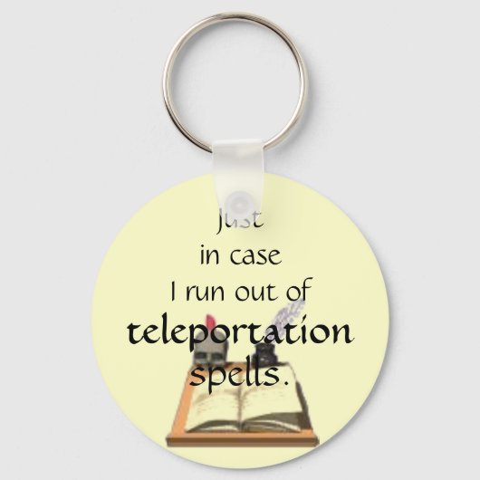 Teleportatie-Sleutelhanger Sleutelhanger (Voorkant)